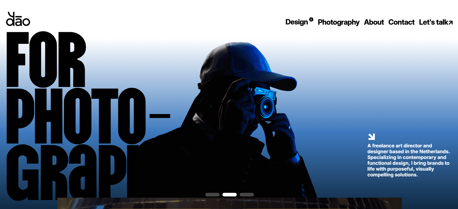 Website generated by DAO for Design