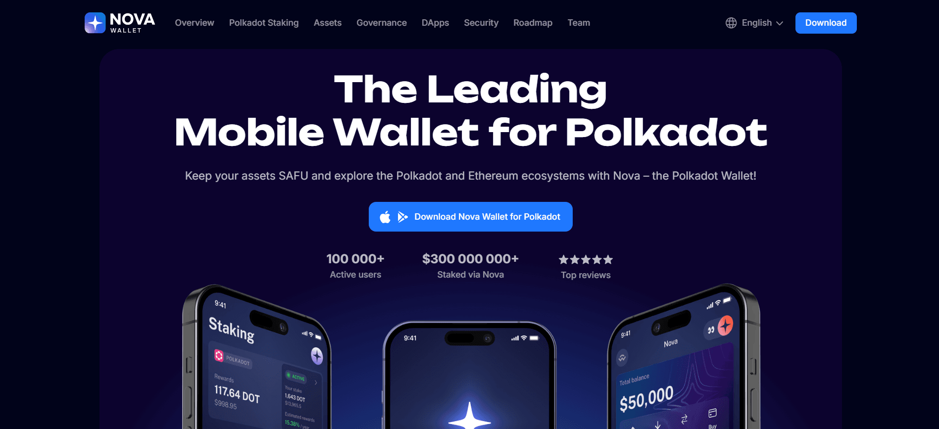 Website generated by Nova Wallet