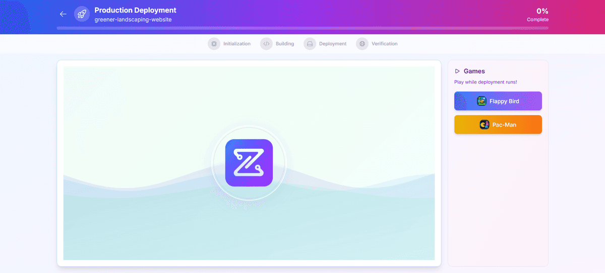 Step 4: Launch and Go Live - Deployment Dashboard